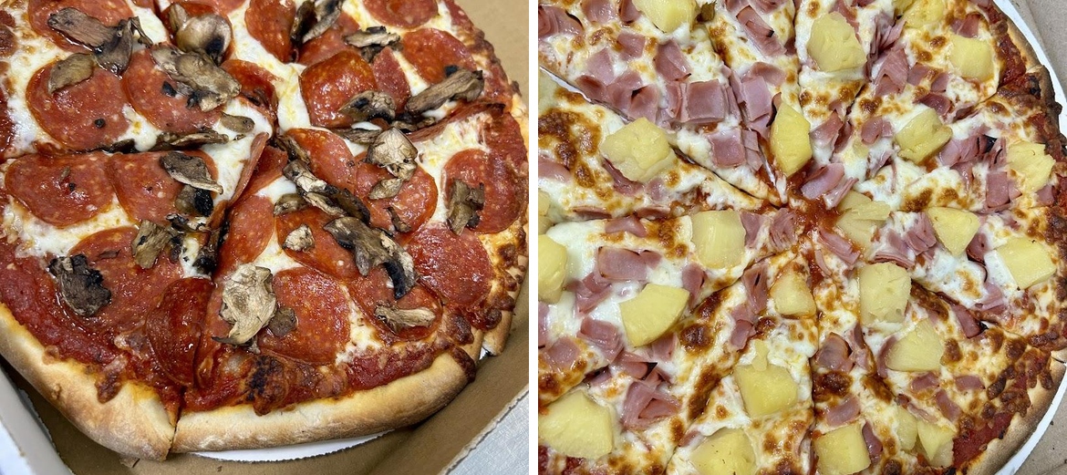 Coop Pizzeria Menu